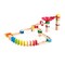 Hape Marble Run Crazy Rollers Wood Building Racetrack, 50 Pieces